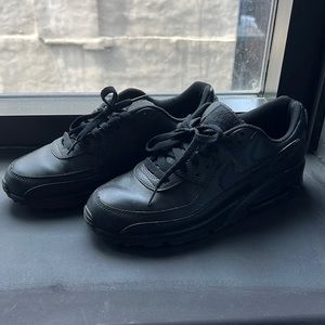 Nike Air Max 90 LTR Triple Black Mens (10.5)